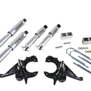 Belltech Lowering Kit, 2 Inch Front 2 Inch Rear Drop, Shock Absorbers Included – 612SP