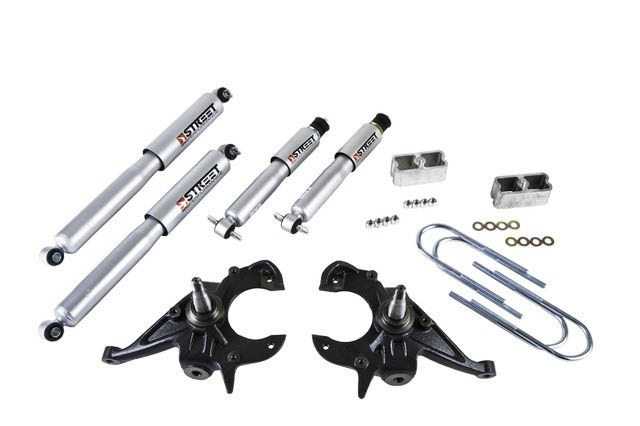 Belltech Lowering Kit, 2 Inch Front 2 Inch Rear Drop, Shock Absorbers Included – 612SP