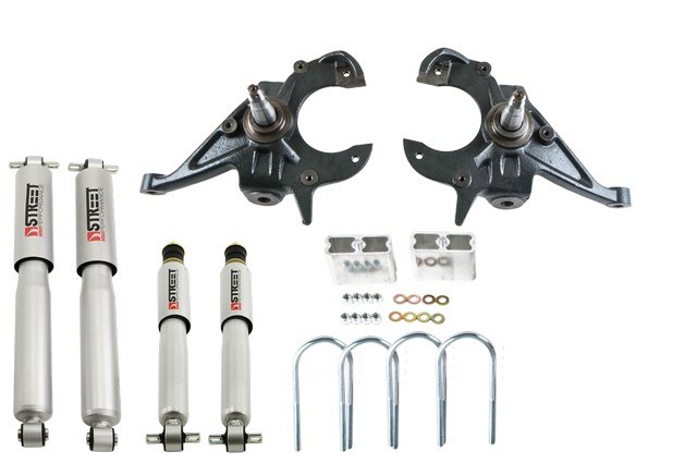 Belltech Lowering Kit, 2 Inch Front 3 Inch Rear Drop, Shock Absorbers Included – 614SP