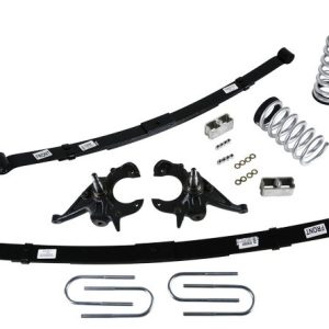 Belltech Lowering Kit, 4 or 5 Inch Front 5 Inch Rear Drop, Shock Absorbers Not Included – 616