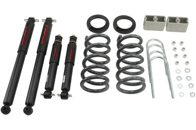 Belltech Lowering Kit, 2 or 3 Inch Front 3 Inch Rear Drop, Shock Absorbers Included – 630ND