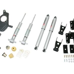 Belltech Lowering Kit, 2 Inch Front 4 Inch Rear Drop, Shock Absorbers Included – 641SP