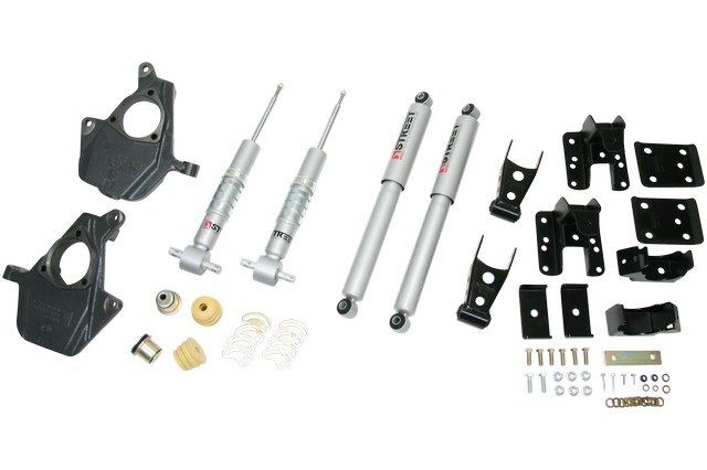 Belltech Lowering Kit, 2 Inch Front 4 Inch Rear Drop, Shock Absorbers Included – 641SP