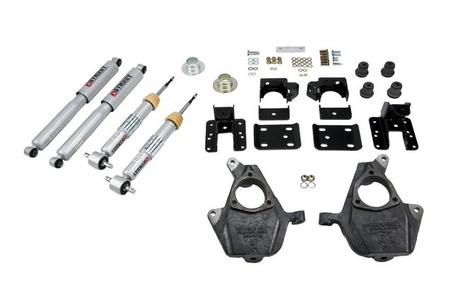 Belltech Lowering Kit, 0 to 4 Inch Front 5 or 6 Inch Rear Drop, Shock Absorbers Included – 647SP