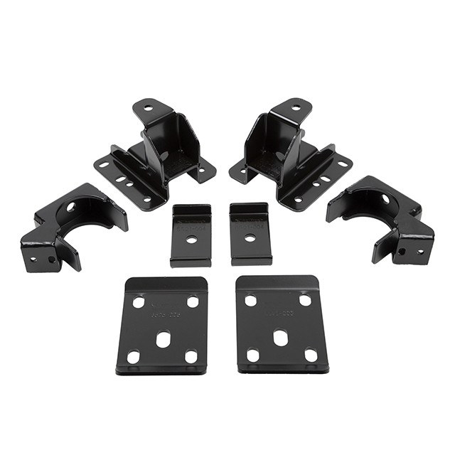 Belltech Leaf Spring Over Axle Conversion Kit, 5 to 6 Inch Drop, With Leaf Spring Hangers/ Perches/ C Notches/ Bump Stops/ Hardware – 6525