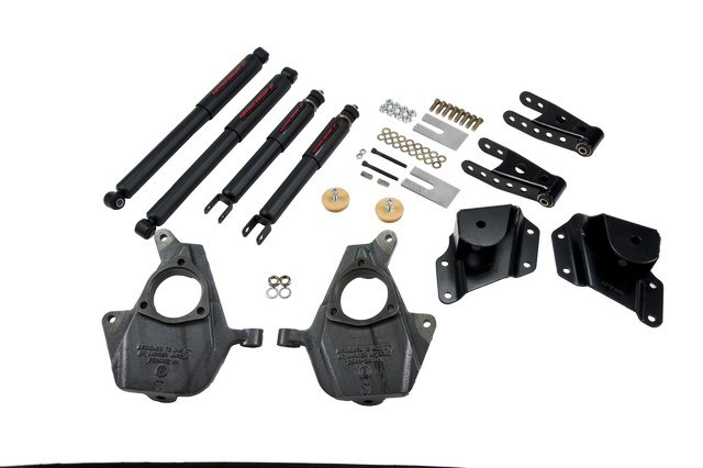 Belltech Lowering Kit, 2 Inch Front 4 Inch Rear Drop, Shock Absorbers Included – 655ND