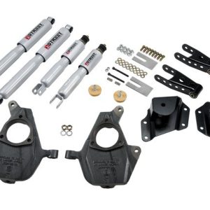 Belltech Lowering Kit, 2 Inch Front 4 Inch Rear Drop, Shock Absorbers Included – 655SP