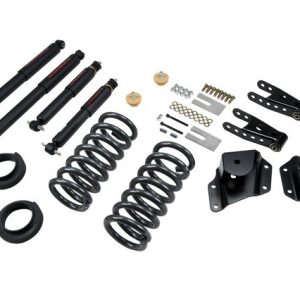 Belltech Lowering Kit, 2 or 3 Inch Front 4 Inch Rear Drop, Shock Absorbers Included – 664ND