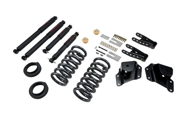 Belltech Lowering Kit, 2 or 3 Inch Front 4 Inch Rear Drop, Shock Absorbers Included – 664ND