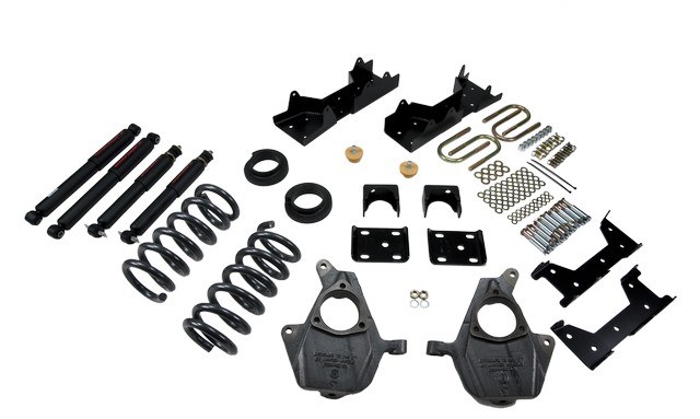 Belltech Lowering Kit, 4 or 5 Inch Front 6 Inch Rear Drop, Shock Absorbers Included – 667ND