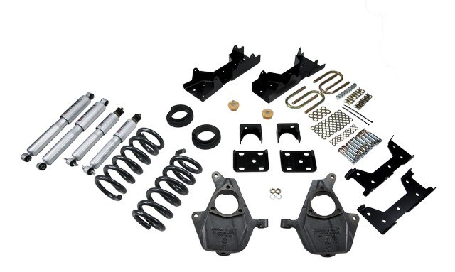 Belltech Lowering Kit, 4 or 5 Inch Front 6 Inch Rear Drop, Shock Absorbers Included – 667SP