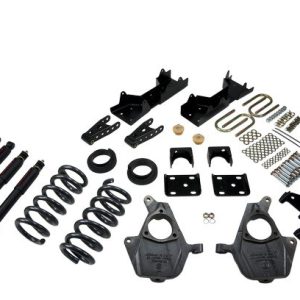 Belltech Lowering Kit, 4 or 5 Inch Front 6 or 7 Inch Rear Drop, Shock Absorbers Included – 668ND