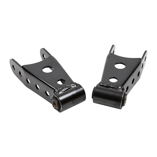 Belltech Leaf Spring Shackle, Lowers 1 Inch, Rubber Bushing, Set of 2 – 6700