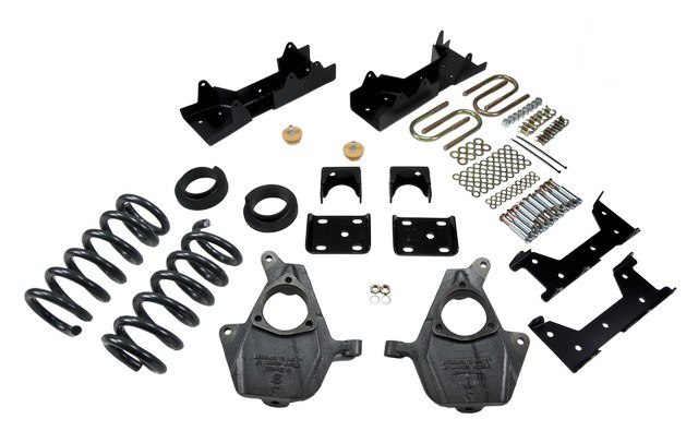 Belltech Lowering Kit, 4 or 5 Inch Front 6 Inch Rear Drop, Shock Absorbers Not Included – 675
