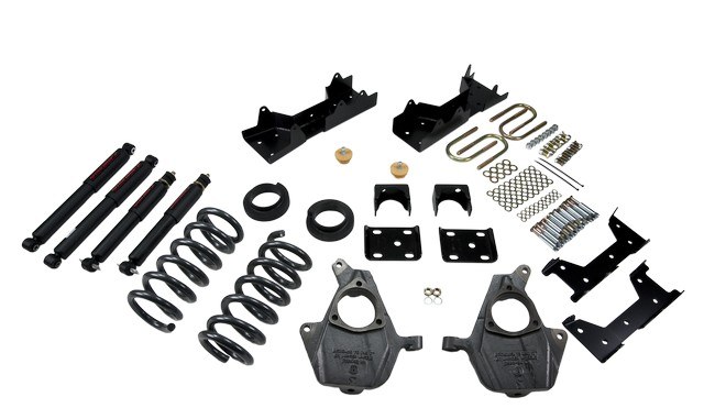 Belltech Lowering Kit, 4 or 5 Inch Front 6 Inch Rear Drop, Shock Absorbers Included – 675ND