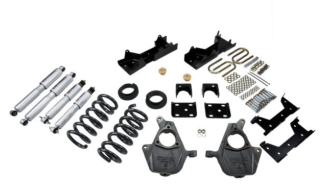 Belltech Lowering Kit, 4 or 5 Inch Front 6 Inch Rear Drop, Shock Absorbers Included – 675SP