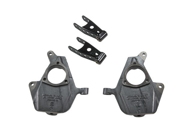 Belltech Lowering Kit, 2 Inch Drop, Shock Absorbers Not Included, With Drop Spindle Kit and Shackle Kit – 678