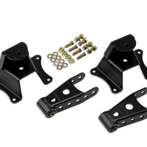 Belltech Lowering Kit, 4 Inch Drop, Without Shock Absorbers, With Shackles/ Leaf Spring Hangers/ Hardware – 6800