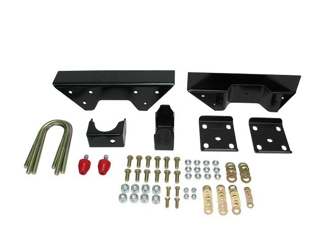 Belltech Leaf Spring Over Axle Conversion Kit, 6 Inch Rear Drop, With C-Notch Frame Brackets/ Spring Seats/ U Bolts/ Bump Stops/ Hardware – 6850