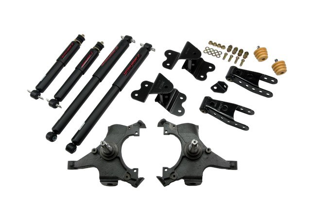 Belltech Lowering Kit, 2 Inch Front 4 Inch Rear Drop, Shock Absorbers Included – 685ND