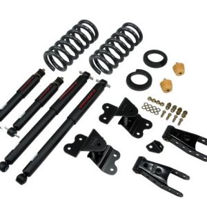 Belltech Lowering Kit, 2 or 3 Inch Front 4 Inch Rear Drop, Shock Absorbers Included – 686ND