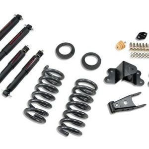 Belltech Lowering Kit, Nitro Drop 2, 2 or 3 Inch Front 4 Inch Rear Drop, Shock Absorbers Included – 686NDK