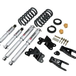 Belltech Lowering Kit, 2 or 3 Inch Front 4 Inch Rear Drop, Shock Absorbers Included – 686SP