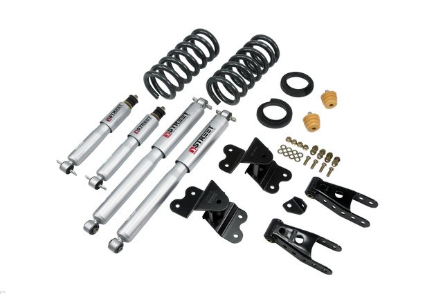 Belltech Lowering Kit, 2 or 3 Inch Front 4 Inch Rear Drop, Shock Absorbers Included – 686SP