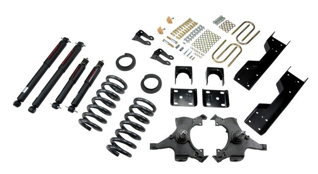 Belltech Lowering Kit, 4 or 5 Inch Front 6 Inch Rear Drop, Shock Absorbers Included – 688ND
