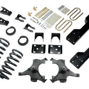 Belltech Lowering Kit, 4 or 5 Inch Front 6 to 7 Inch Rear Drop, Shock Absorbers Not Included – 689