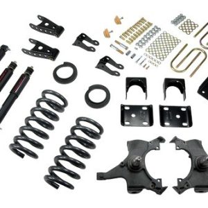 Belltech Lowering Kit, 4 or 5 Inch Front 6 to 7 Inch Rear Drop, Shock Absorbers Included – 689ND