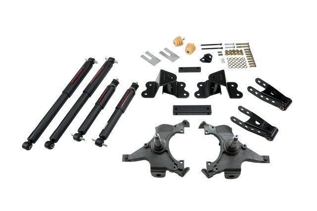 Belltech Lowering Kit, 2 Inch Front 4 Inch Rear Drop, Shock Absorbers Included – 690ND