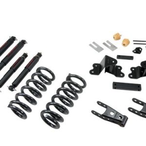 Belltech Lowering Kit, 2 or 3 Inch Front 4 Inch Rear Drop, Shock Absorbers Included – 691ND