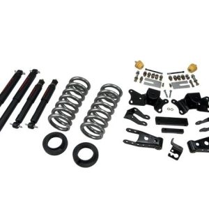 Belltech Lowering Kit, 2 or 3 Inch Front 4 Inch Rear Drop, Shock Absorbers Included – 691ND
