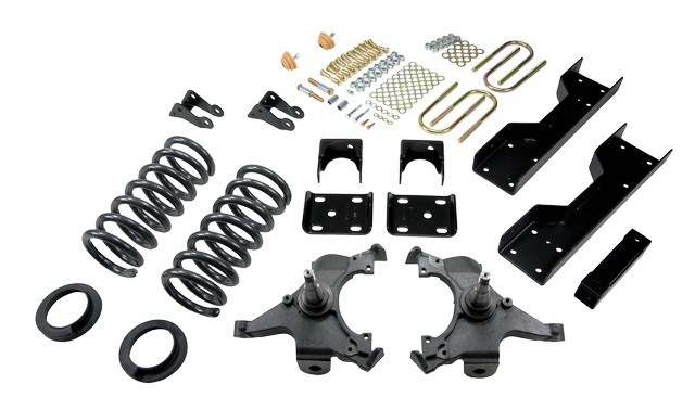 Belltech Lowering Kit, 4 or 5 Inch Front 6 Inch Rear Drop, Shock Absorbers Not Included – 693