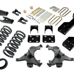 Belltech Lowering Kit, 4 or 5 Inch Front 6 or 7 Inch Rear Drop, Shock Absorbers Not Included – 694