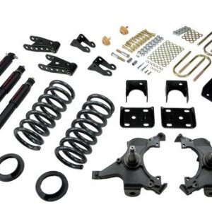 Belltech Lowering Kit, 4 or 5 Inch Front 6 or 7 Inch Rear Drop, Shock Absorbers Included – 694ND