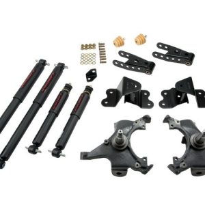 Belltech Lowering Kit, 2 Inch Front 4 Inch Rear Drop, Shock Absorbers Included – 695ND
