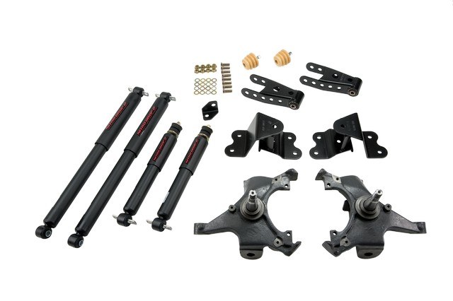 Belltech Lowering Kit, 2 Inch Front 4 Inch Rear Drop, Shock Absorbers Included – 695ND