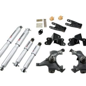 Belltech Lowering Kit, 2 Inch Front 4 Inch Rear Drop, Shock Absorbers Included – 695SP
