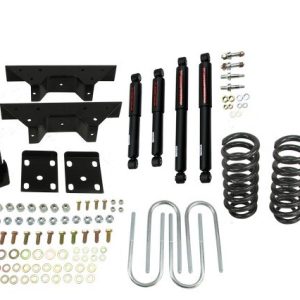 Belltech Lowering Kit, 4 Inch Front/ 6 Inch Rear Drop, Nitro Drop Shock Absorbers Included – 705ND