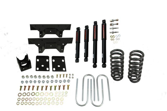 Belltech Lowering Kit, 4 Inch Front/ 6 Inch Rear Drop, Nitro Drop Shock Absorbers Included – 705ND