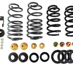 Belltech Lowering Kit, 1 to 2 Inch Front Drop/ 3 to 4 Inch Rear Drop, Without Shock Absorbers – 731