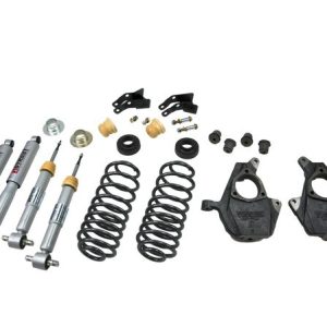 Belltech Lowering Kit, 2 Inch Front 3 or 4 Inch Rear Drop, Shock Absorbers Included – 753SP
