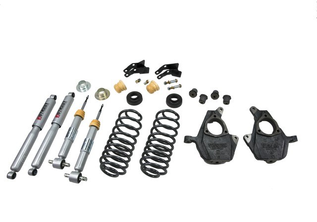 Belltech Lowering Kit, 2 Inch Front 3 or 4 Inch Rear Drop, Shock Absorbers Included – 753SP