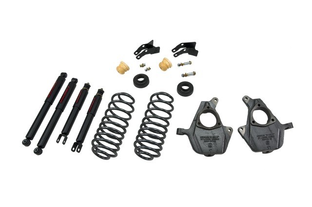 Belltech Lowering Kit, 1 or 2 Inch Front 3 or 4 Inch Rear Drop, Shock Absorbers Included – 759ND