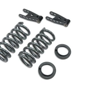Belltech Lowering Kit, 2 or 3 Inch Front 2 Inch Rear Drop, Shock Absorbers Not Included, With Coil Springs and Shackle Kit – 790
