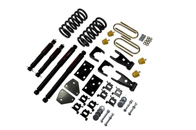 Belltech Lowering Kit, Nitro Drop 2, 2 Inch Front/ 5 Inch Rear Drop, Shock Absorbers Included – 811ND