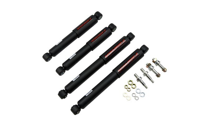 Belltech Shock Absorber, Nitro Drop 2, Nitrogen Gas Charged, Twin Tube, Two Year Warranty, Non Adjustable Valving, Without Shock Boots – 9148