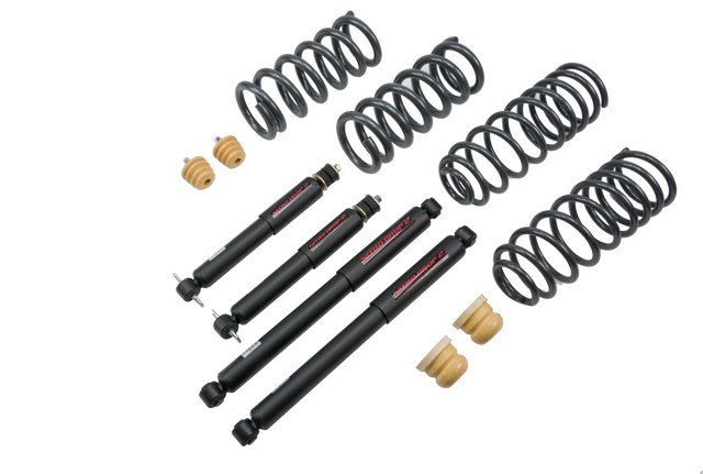 Belltech Lowering Kit, Nitro Drop 2, 2 Inch Front/ 4 Inch Rear Drop, With Nitro Shock Absorbers – 963ND